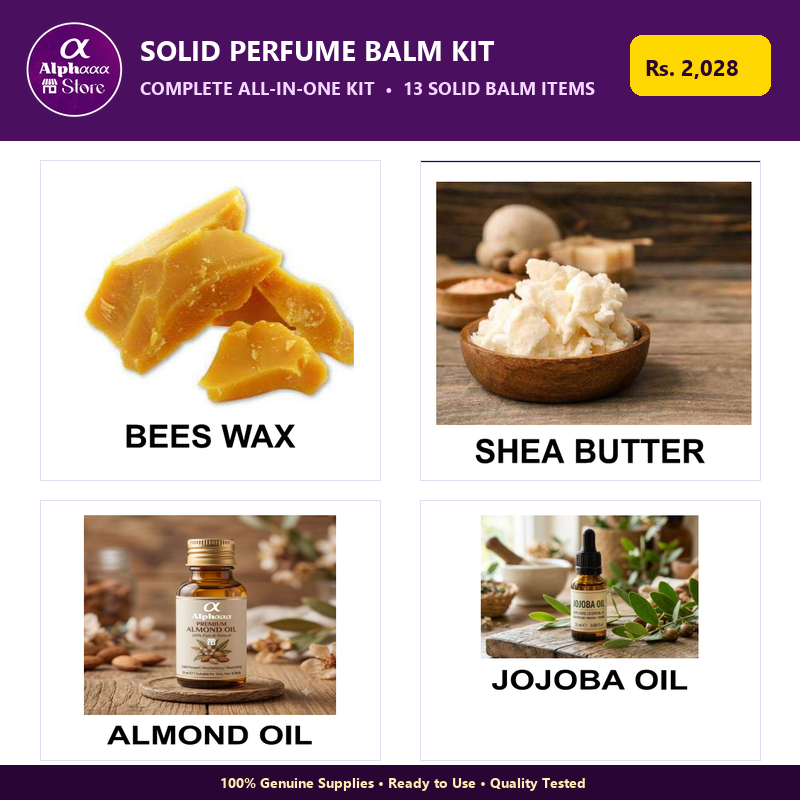 Solid Perfume Balm Kit