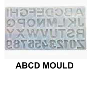 ABCD Alphabet Silicone Mould
