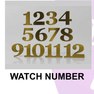Clock / Watch Numbers (1-12)