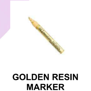 Golden Resin Marker Pen