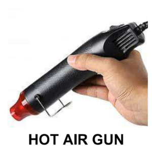 Hot Air Gun for Bubble Popping