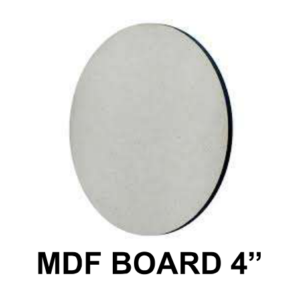 MDF Board 4 Inch Round