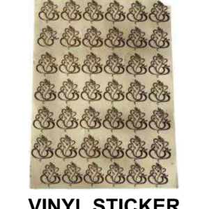 Metallic Vinyl Sticker Sheet